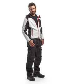 BLAKLADER 4930 gebreid vest met softshell