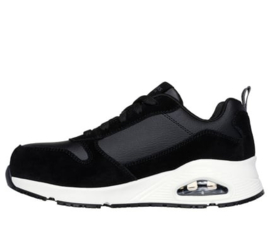 Skechers Elainy S3 zwart/wit (dames)