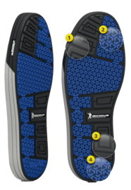 Gt1 Pro Magister HIGH SafetyShoes developed by Michelin and ChaudDevant