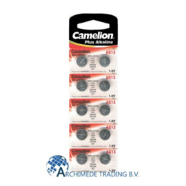 CAMELION LR44 BATTERIJ 1.5 VOLT BLISTER 10 STUKS