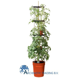 GARLAND ZELF BEWATERENDE POT 11 LITER ROOD