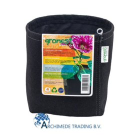 GRONEST AQUA BREATHE FABRIC POT 4 LITER 15 X 15 X 18 CM