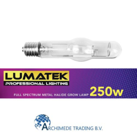 LUMATEK MH 250W 240V METAAL HALIDE GROEILAMP