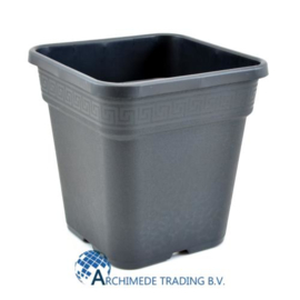 NPB VEGA VIERKANTE POT 11 LITER 25 X 25 X 25,5 CM