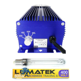 LUMATEK ULTIMATE PRO 600W BALLAST INCL. LAMP