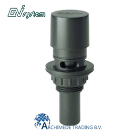 GVI SYSTEM INSTELBARE DRAIN SIFON VOOR DEENSE BODEMS 3/4" BUITENDRAAD