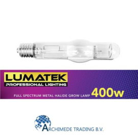 LUMATEK MH 400W 240V METAAL HALIDE GROEILAMP