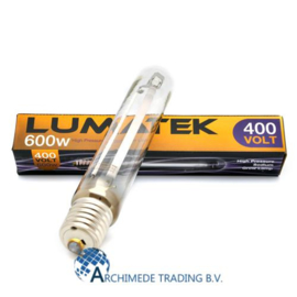 LUMATEK 600 WATT 400 VOLT HPS DUAL SPECTRUM LAMP