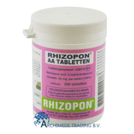 RHIZOPON AA TABLETTEN PAARS 0,5% 200 STUKS