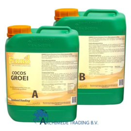 FERRO STANDAARD COCOS GROEI A+B 5 LITER