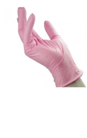 Soft-Nitrile handschoen - Pink - Small