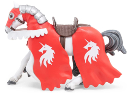 Paard rode ridder eenhoorn met speer 39781