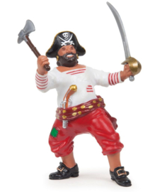 Piraat met bijl & zwaard 39421