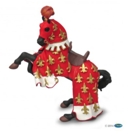 paard prins Filip rood