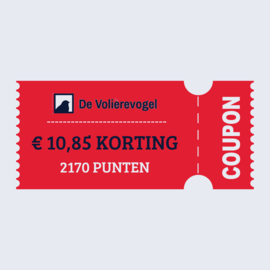 € 10,85 kortingscoupon
