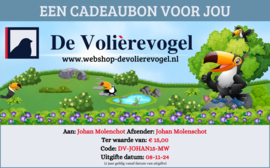 Cadeaubon € 15,00