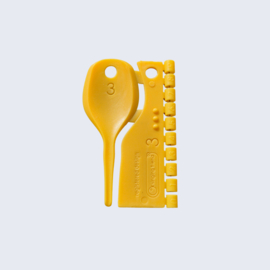 Plastic ringen 3,0 mm (kanaries)