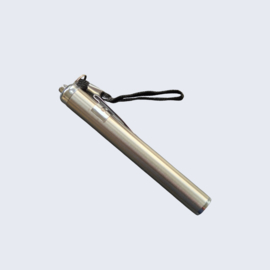 Schouwlampje pen model zilver