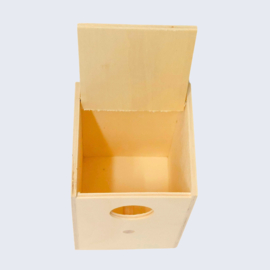 Parkietenblok staand