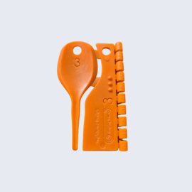 Plastic ringen 3,0 mm (kanaries)