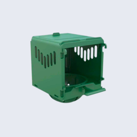 Kunststof nestkast groen sijsjes 8cm