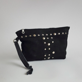 Clutch/ Envelope  ONE Nubuck Sparkle