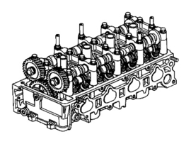 F20c compleet geassembleerde cilinderkop (99-09)
