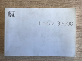 Honda s2000 owners manual