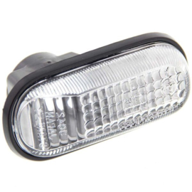 Lamp unit spatscherm knipperlicht wit