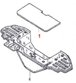 Deksel gereedschap set kist