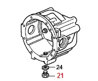 Magnetische olie drain plug (24mm)