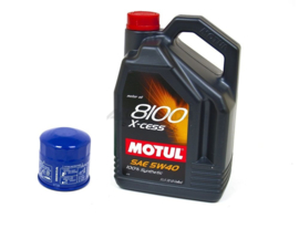 Combo 5W40 Motul olie + oliefilter (1999-2009)