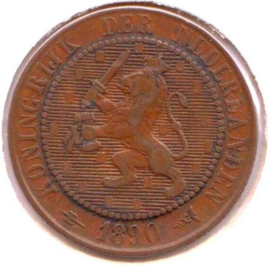C - 2½ Cent 1890 (6) ZF