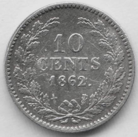 E - 10 Cent 1862 (6) ZF