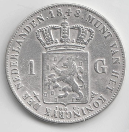 H - 1 Gulden 1848 (6) ZF