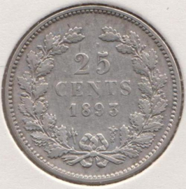 F - 25 Cent 1893 (6) ZF