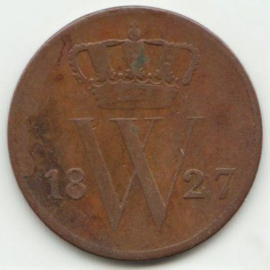 B - 1 Cent 1827 a Utrecht (8) FR