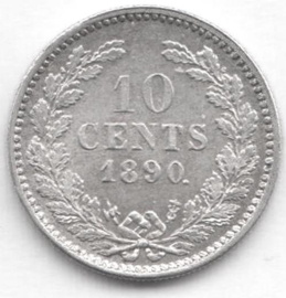 E - 10 Cent 1890 (2) UNC
