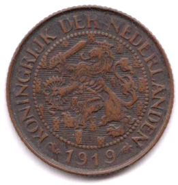 B - 1 cent 1919 (4) PR