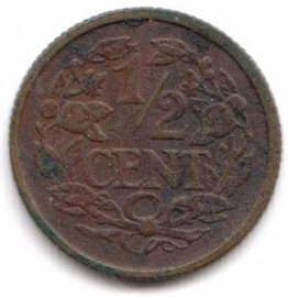 A - ½ Cent 1911 (5) ZF+