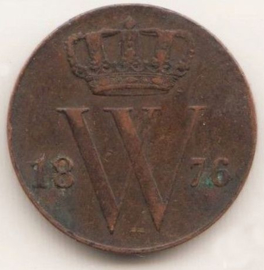 A - ½ Cent 1876 (4) PR-