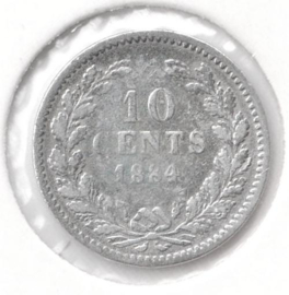 E - 10 Cent 1884 (7) FR+/ZF-