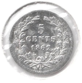 D - 5 Cent 1862 (6) ZF