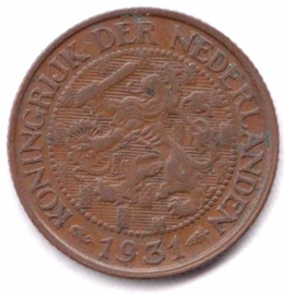 B - 1 cent 1931 (6) ZF