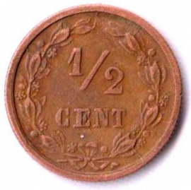 A - ½ Cent 1898 (7) ZF-