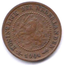 A - ½ Cent 1901 (6) ZF
