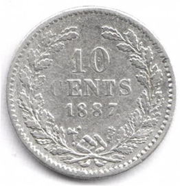 E - 10 Cent 1887 (6) ZF