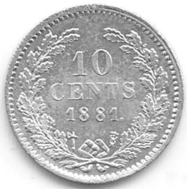 E - 10 cent 1881 (1) FDC