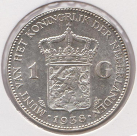 H - 1 Gulden 1938 (3) PR+