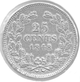 F - 25 cent 1848 a (4) PR